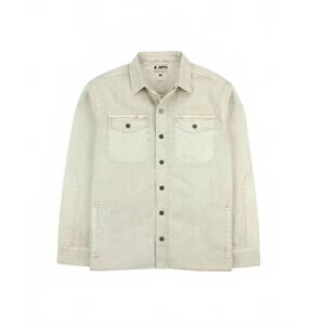 NEW JETTY men's mccaffrey work shirt in pumice